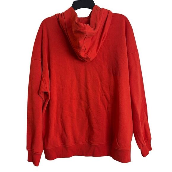 H&M UCLA Bruins Oversized Orange & White Hoodie Sweatshirt Size Large NEW - Picture 6 of 13